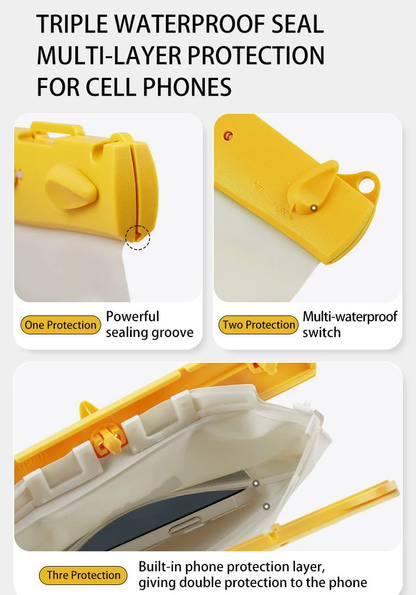 Naturehike Qingyang Multifunctional Waterproof Bag - Yellow (5.6L)