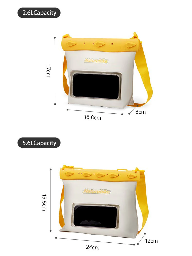 Naturehike Qingyang Multifunctional Waterproof Bag - Yellow (5.6L)