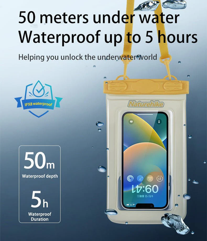 Naturehike Waterproof Floating Phone Bag - Yellow