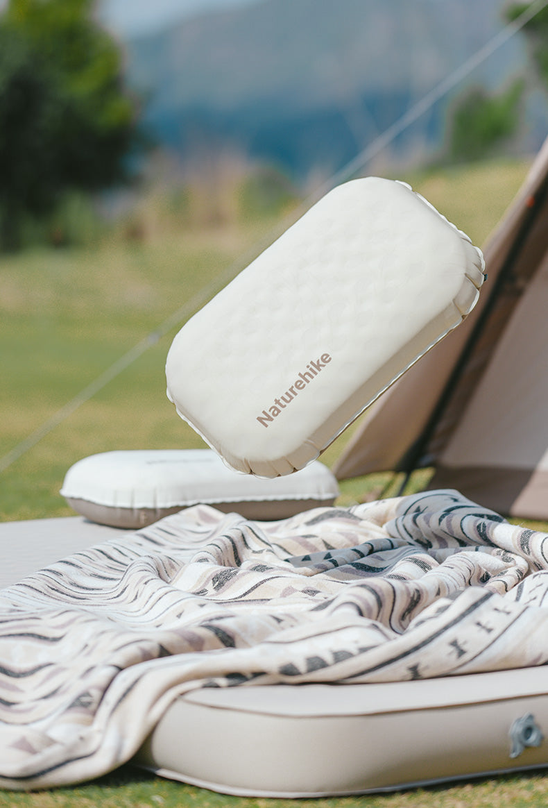 Naturehike 2-in-1 Sponge Pillow - Brown