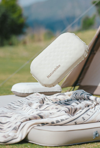 Naturehike 2-in-1 Sponge Pillow - Brown