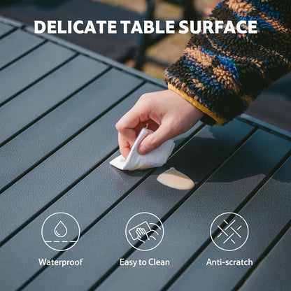 Naturehike Simple Star H01 Foldable Table 120x70x73 - Black