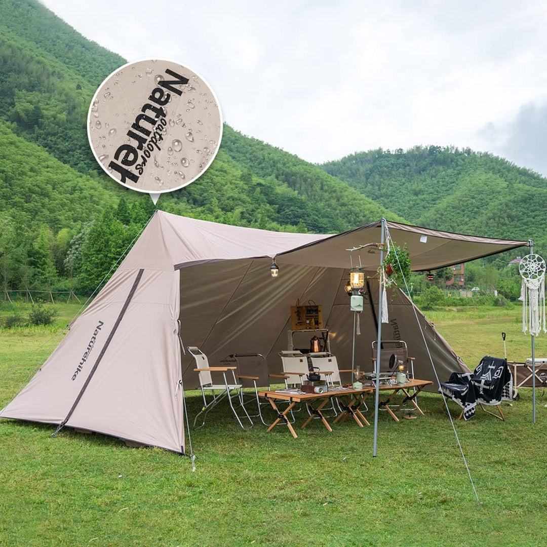 Naturehike cloud desk twin tower shelter coated version - Silver