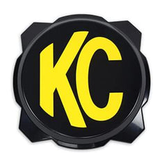 KC | 6″ PRO6 GRAVITY LIGHT COVER | BLACK WITH YELLOW KC LOGO EA