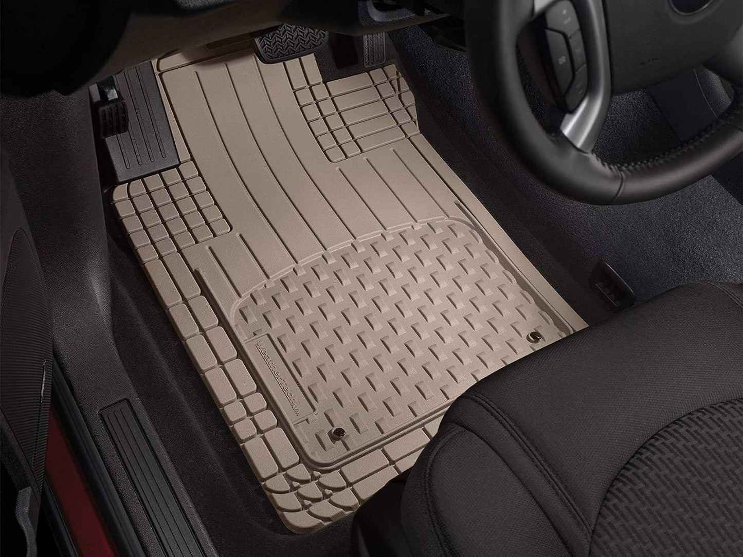WEATHERTECH | UNIVERSAL TRIM-TO-FIT 3-PIECE FLOOR MAT | TAN