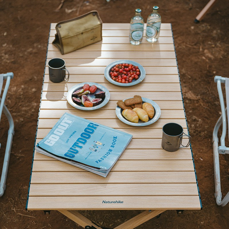 Naturehike Xingjian L01 Egg Roll Table 150×70×55 - Oak