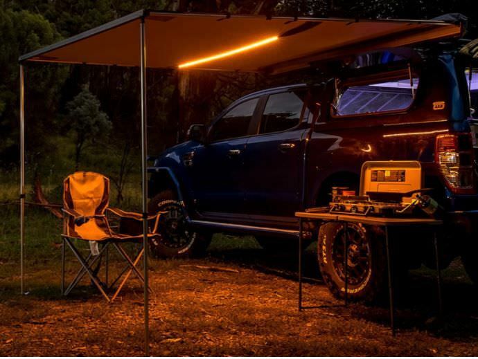 ARB | PVC Awning with Light | 2.5×2.5 | Complete Kit