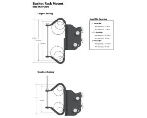 KAMMOK | CROSSWING BASKET MOUNT KIT