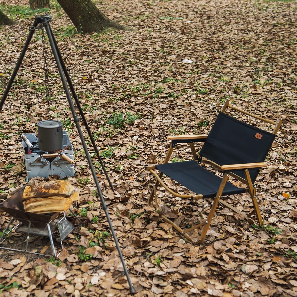 Naturehike MW02 outdoor folding Chair - large Black