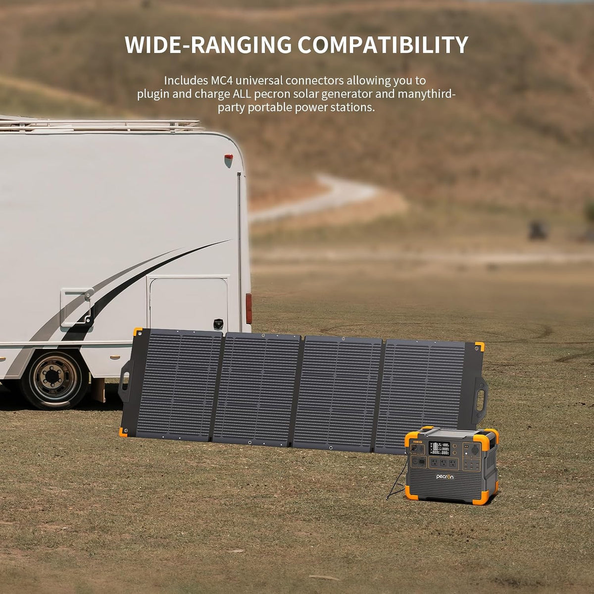 PECRON PV200 200W Portable Solar Panel