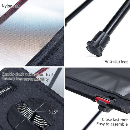 Naturehike FT07 foldable camping table - Black