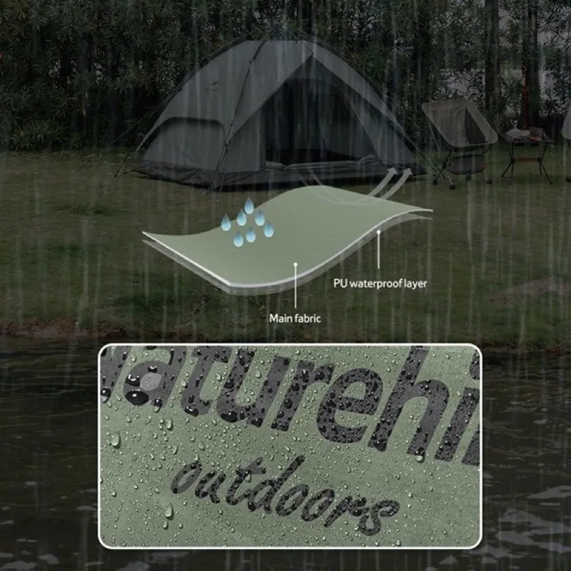 Naturehike Automatic Tent for 3-4 People 225x205x130 - Forest Green