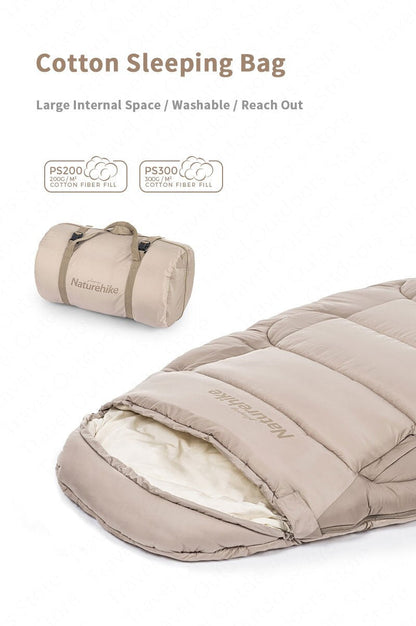 Naturehike Egg-Shaped Sleeping Bag Light Edition 95x220 - Brown