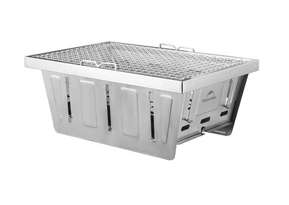 Naturehike Stainless Steel Folding Grill Small - Stainless Steel