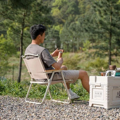 Naturehike Fe01 Outdoor Folding Chair - Khaki