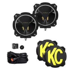 KC | UNIVERSAL 6″ GRAVITY 39W TITAN LED LIGHTS | 2972 LUMENS EA | PAIR