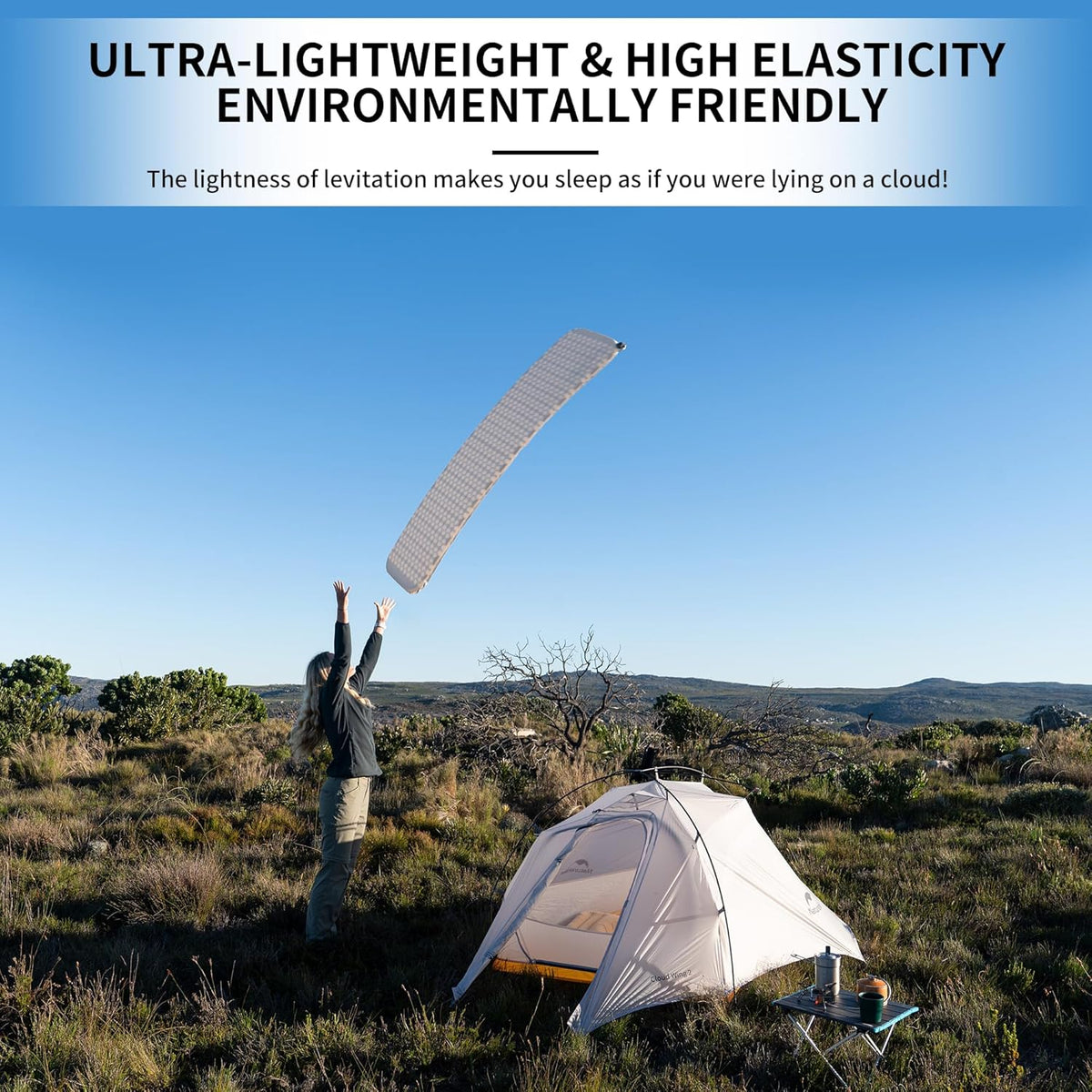 Naturehike Ultralight automatic Inflatable Sleeping Pad - Beige