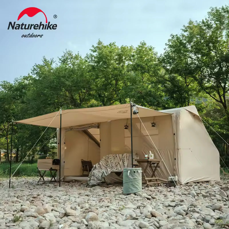 Naturehike Gen Air 12Y Inflatable Tent 410x270x200 - Quicksand Gold