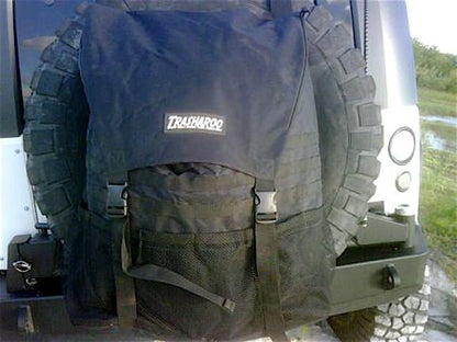 TRASHAROO | SPARE TIRE TRASH BAG FITS TIRES FROM 29″ TO 40″ HAULS UP TO 50 LBS OF WEIGHT | BLACK