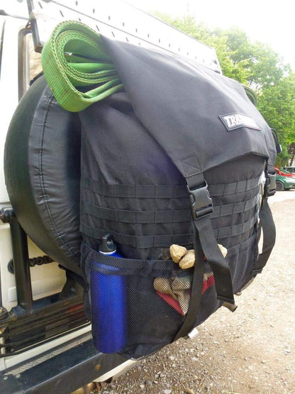 TRASHAROO | SPARE TIRE TRASH BAG FITS TIRES FROM 29″ TO 40″ HAULS UP TO 50 LBS OF WEIGHT | BLACK