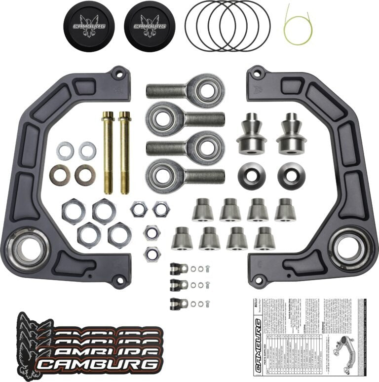 CAMBURG | KINETIK BILLET V2 UCA | RAPTOR 2017-2024