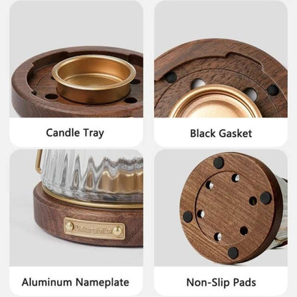 Naturehike Candle Lamp - Walnut