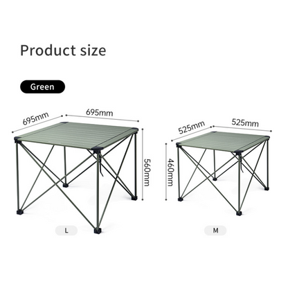 Naturehike Yamami L03 Casual Folding Table - Grey (Medium)