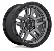 FUEL | D701 AMMO | MATTE GUN METAL/BLACK BEAD RING