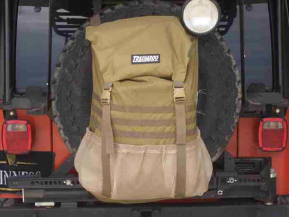 TRASHAROO | SPARE TIRE TRASH BAG FITS TIRES FROM 29″ TO 40″ HAULS UP TO 50 LBS OF WEIGHT | TAN
