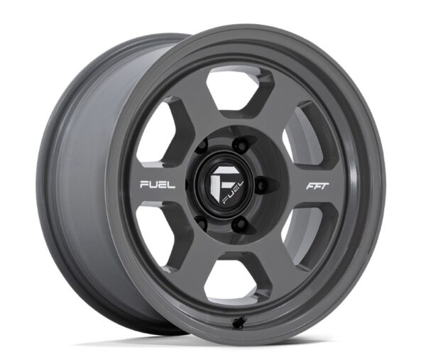 FUEL | FC860 HYPE | 17X8.5 6X5.5 10MM OFFSET | BATTLESHIP GRAY