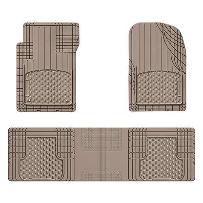 WEATHERTECH | UNIVERSAL TRIM-TO-FIT 3-PIECE FLOOR MAT | TAN