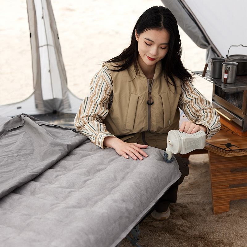 Naturehike Outdoor Folding Double Bed Without Sleeping Pad - Gray