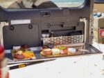 Prado150/GX460 Rear Door Drop Down Table and Cage
