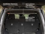 LC300 Standalone Rear Roof Shelf [Small Side Molle Panels]