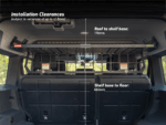 Standalone Rear Roof Shelf to suit Ineos Grenadier