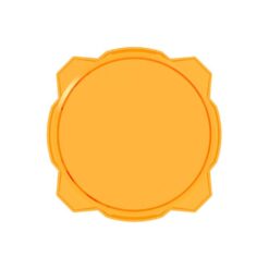 KC | 6″ PRO6 GRAVITY LIGHT SHIELD EA | AMBER