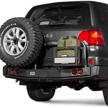 ARB | REAR BAR WITH JERRY CAN HOLDER LEFT SIDE AND SPARE TIRE CARRIER RIGHT SIDE | LC200