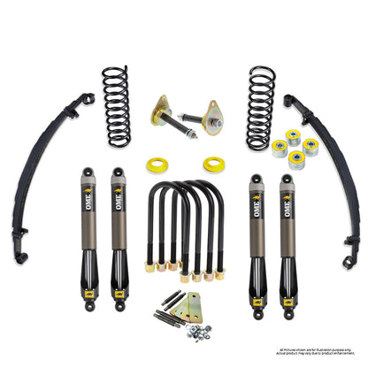 ARB | MT64 FULL KIT | LC71 2007+ | FRONT COIL & REAR LEAF MEDUIM & STEERING STABLIZER