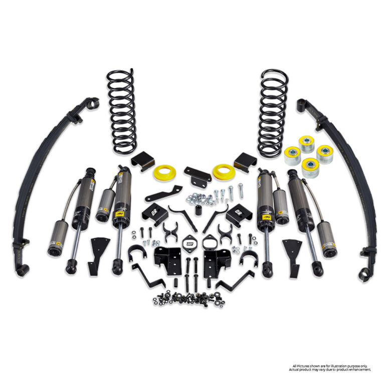 ARB | BP51 KIT | LC76 FRONT MEDIUM – REAR MEDIUM & STEERING STABLIZER