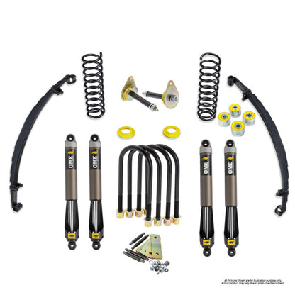 ARB | MT64 KIT | LC78 2007+ | FRONT COIL & REAR LEAF & STEERING STABALIZER