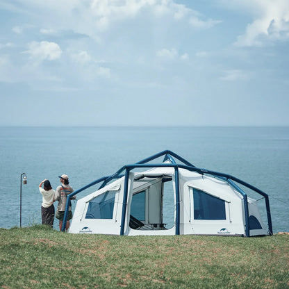 Naturehike Lingfeng Air 12.0 LightWeight Inflatable Tent 450x260x190 - Blue/White