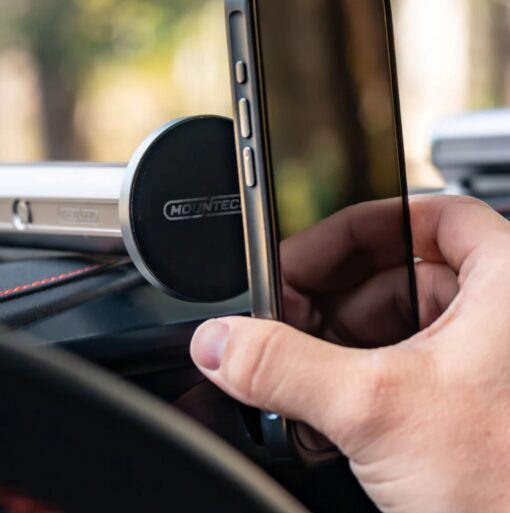 BUILTRIGHT | PHONE MOUNT 1″ BALL | GRAY