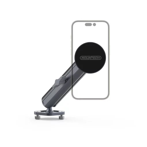 BUILTRIGHT | BALL PHONE MOUNT 1″ HOLDER W/ DOUBLE SOCKET ARM