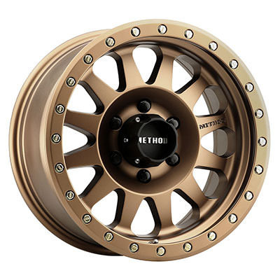 METHOD | MR304 DOUBLE STANDARD | 17X8.5 6X135 0MM OFFSET | BRONZE