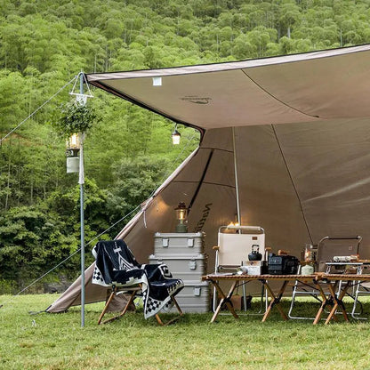 Naturehike cloud desk twin tower shelter coated version - Silver