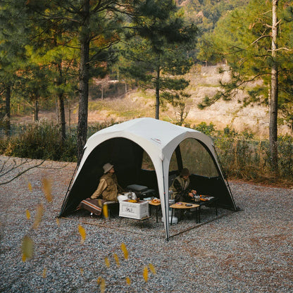 Naturehike Cloud Boundar Quick Opening Canopy - Quicksand Gold (300*300*220)