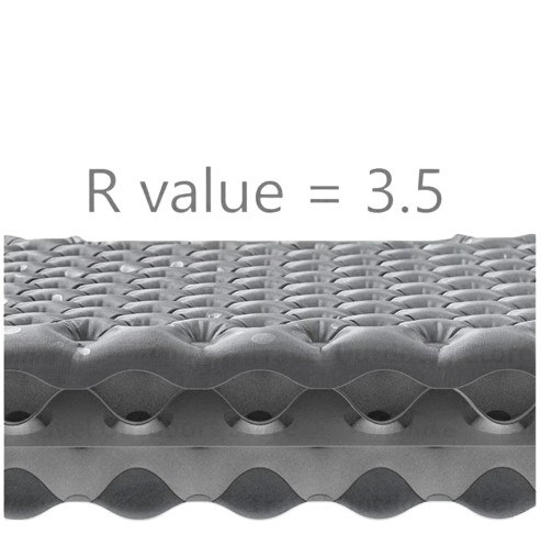 Naturehike R3.5 Ultra light sleeping pad Mummy Small - Black