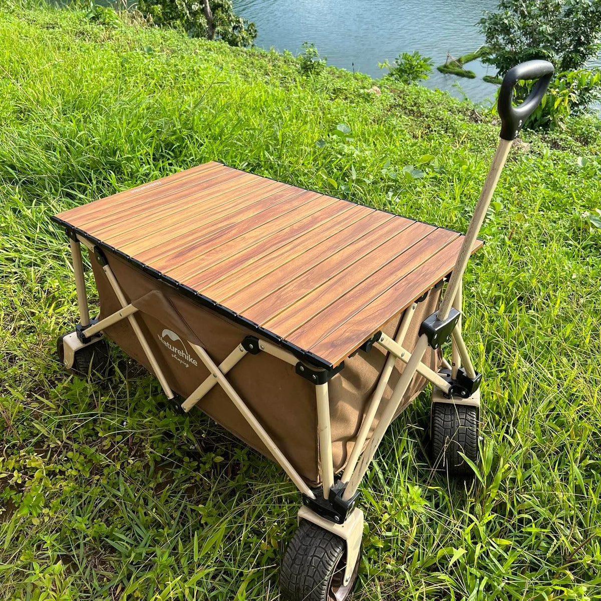 Naturehike Tabletop For TC02 Folding Trolly - Brown