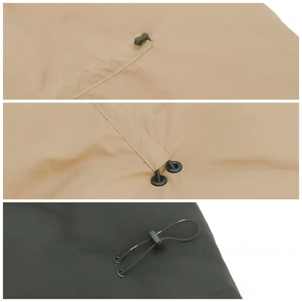 Naturehike drawstring down scarf - Khaki