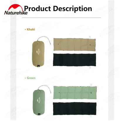 Naturehike drawstring down scarf - Khaki